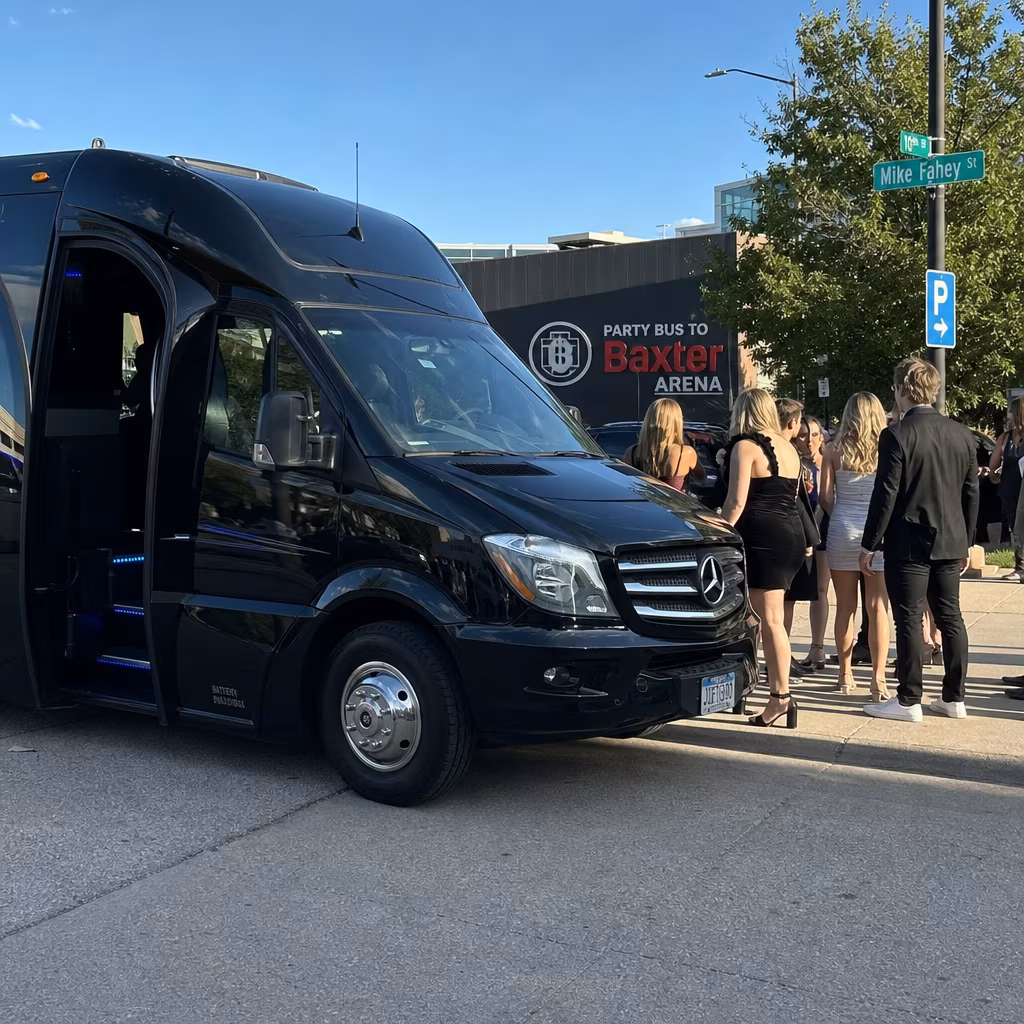 Rent a Bus to Baxter Arena