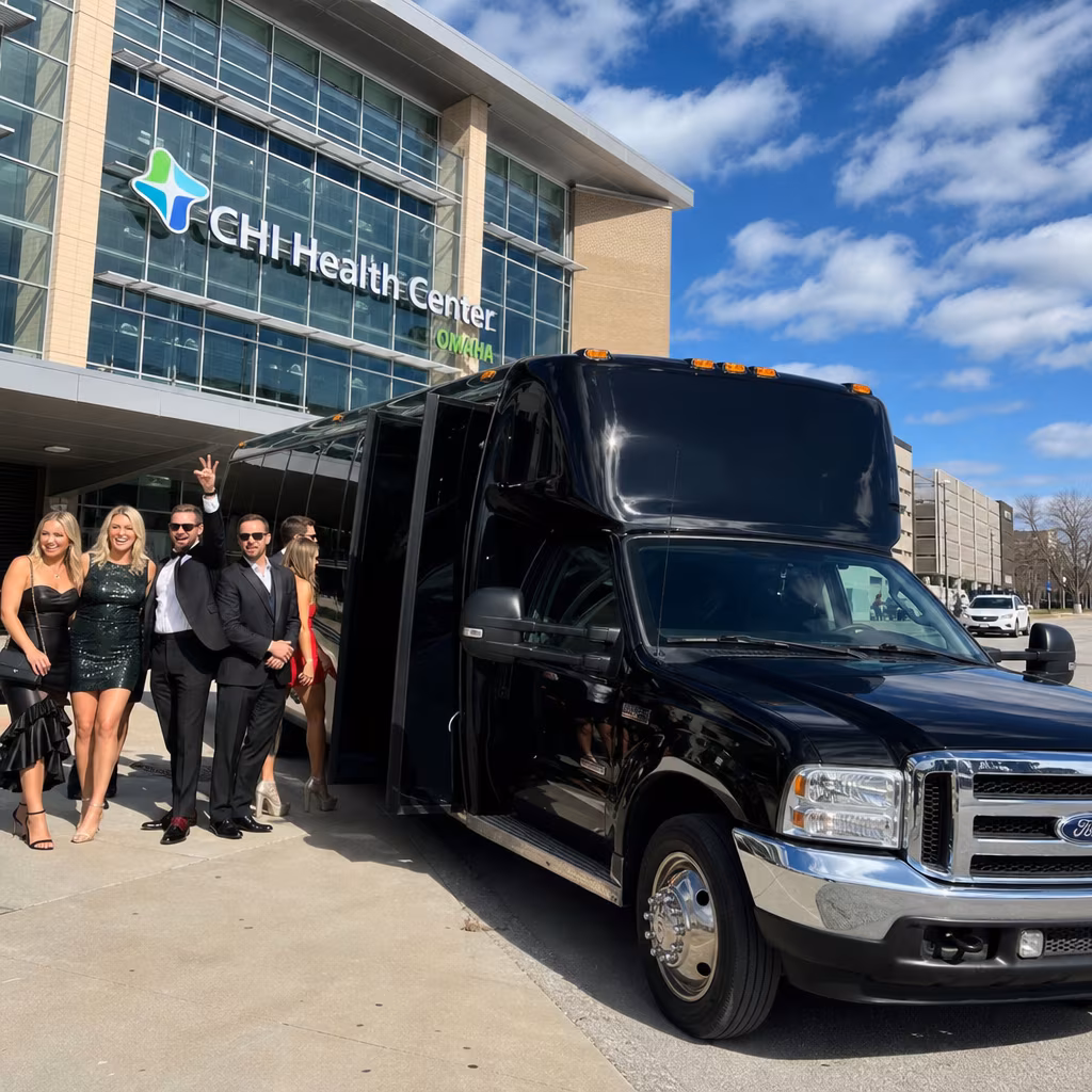 Rent a Bus to CHI Health Center Omaha