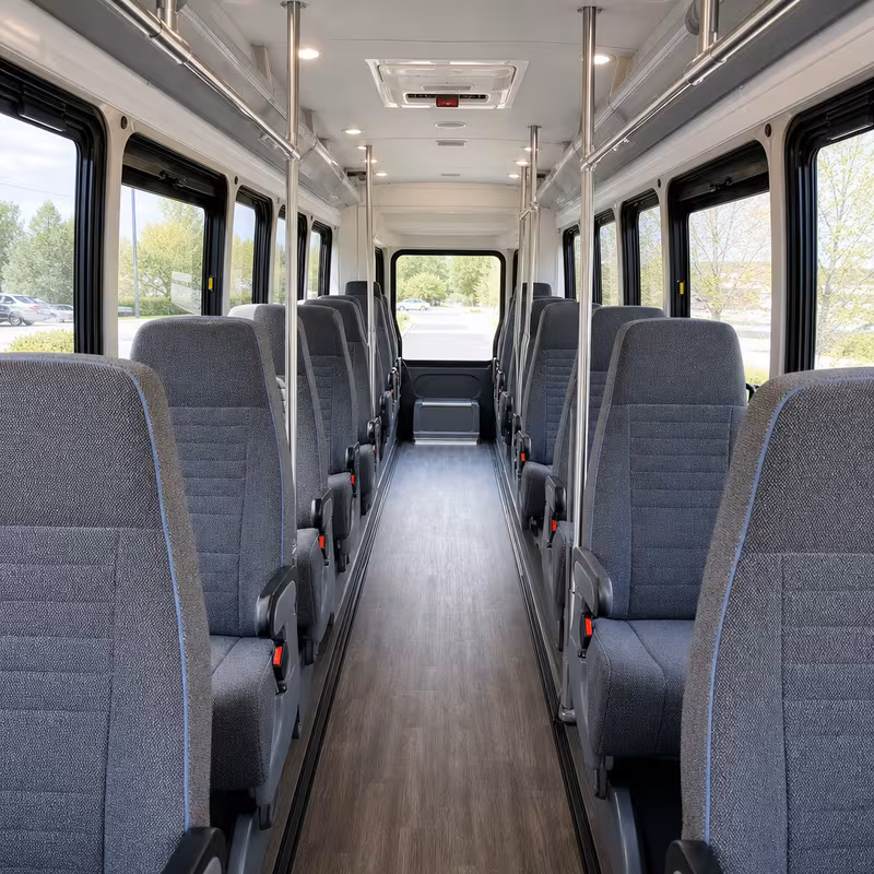 minibus interior