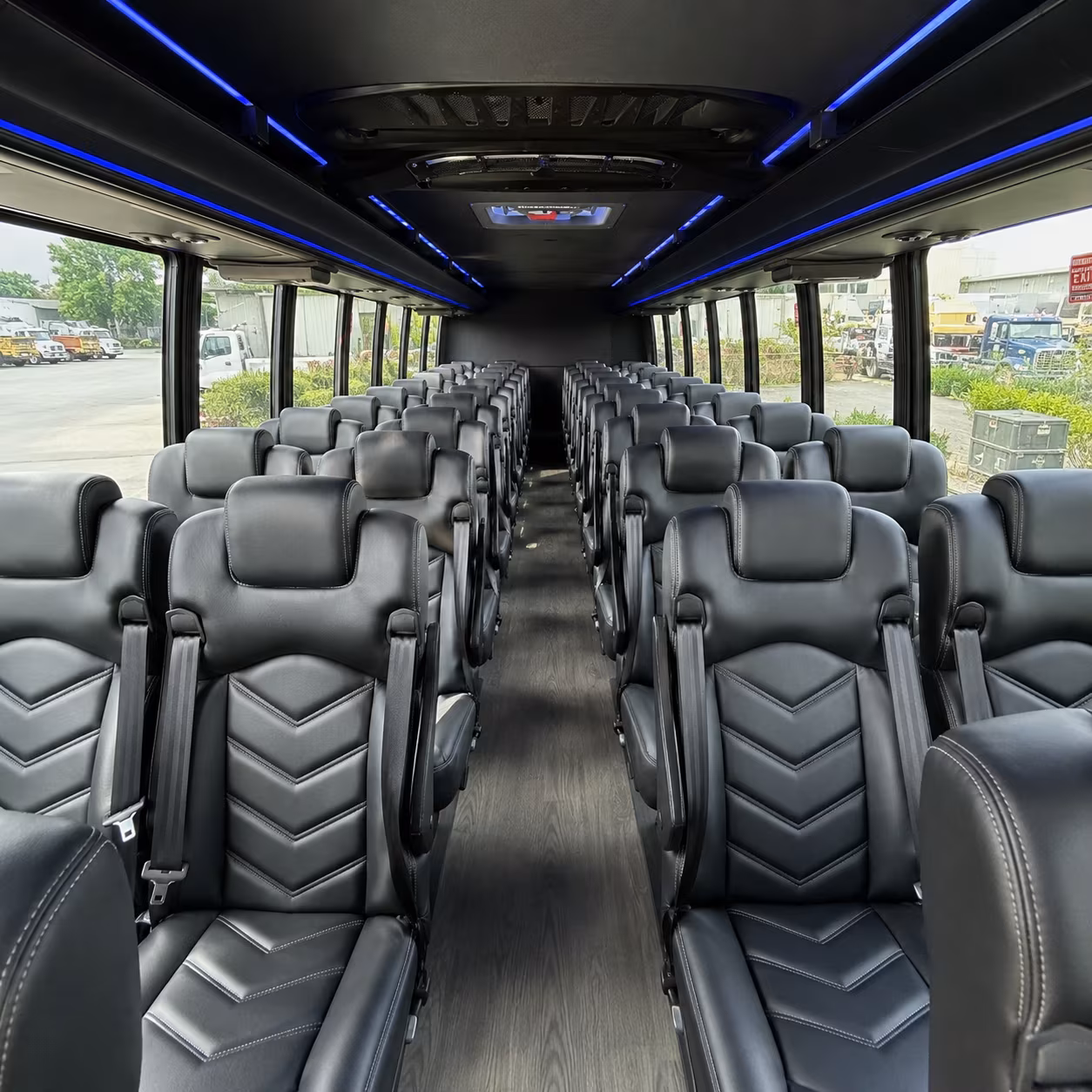 Omaha Airport Shuttle & Transportation party bus exterior