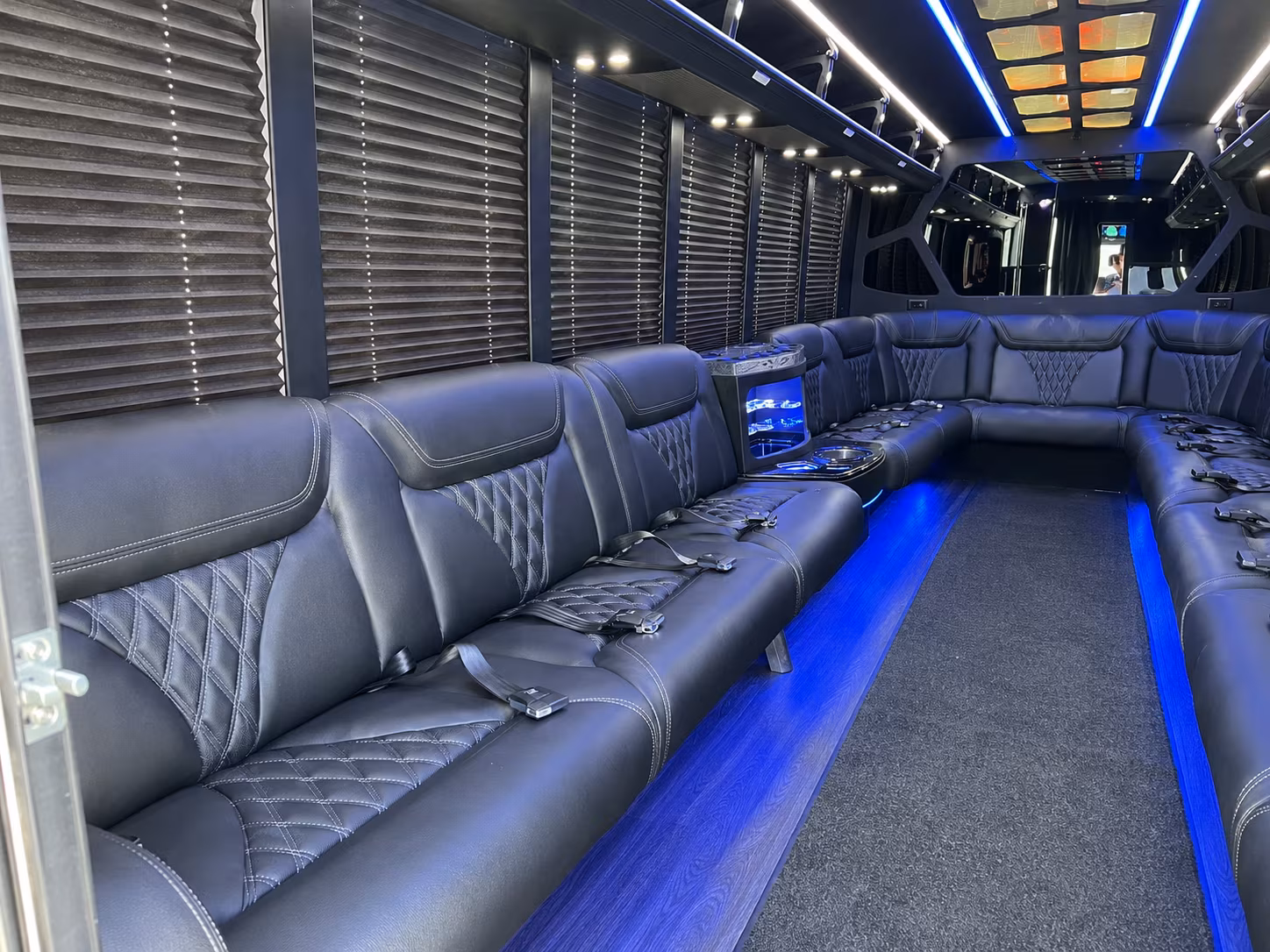 Omaha Bachelor & Bachelorette Transportation party bus exterior