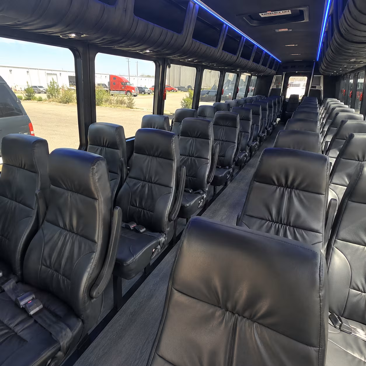Omaha Corporate Transportation onboard seating