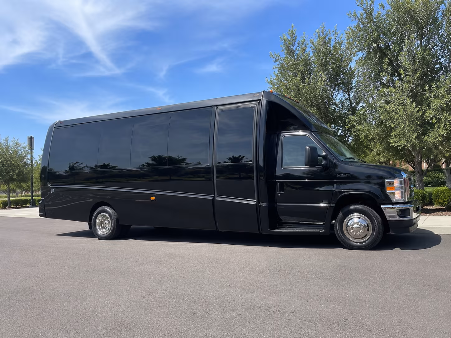 Omaha Corporate Transportation party bus exterior