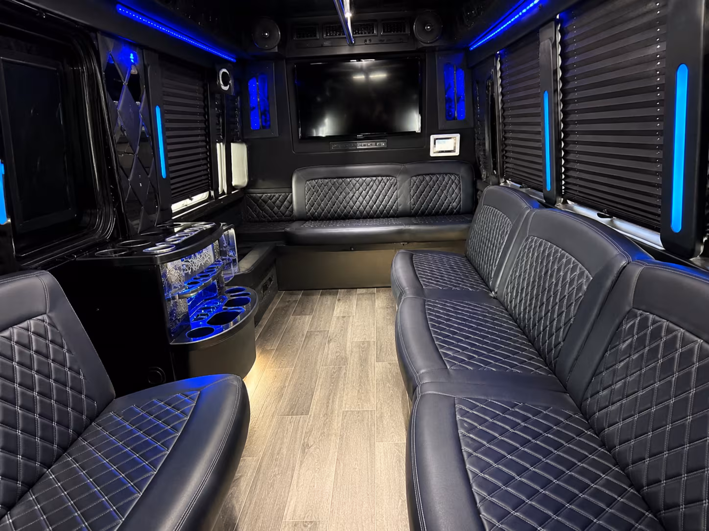 Omaha Private Event Transportation party bus exterior