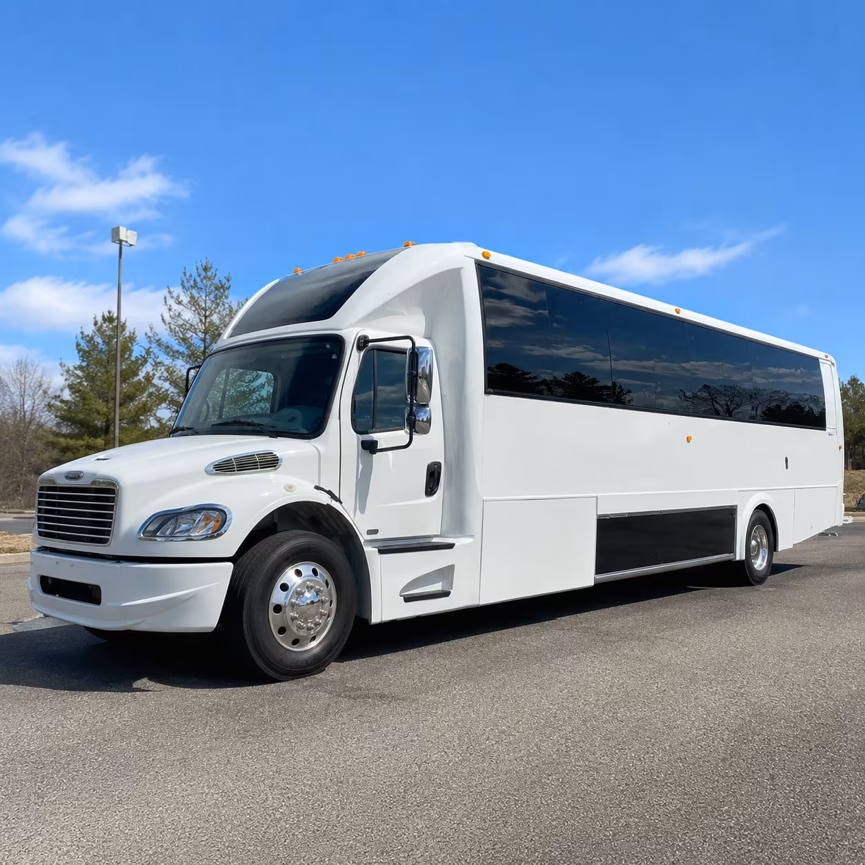 Omaha Prom & Homecoming Transportation party bus exterior