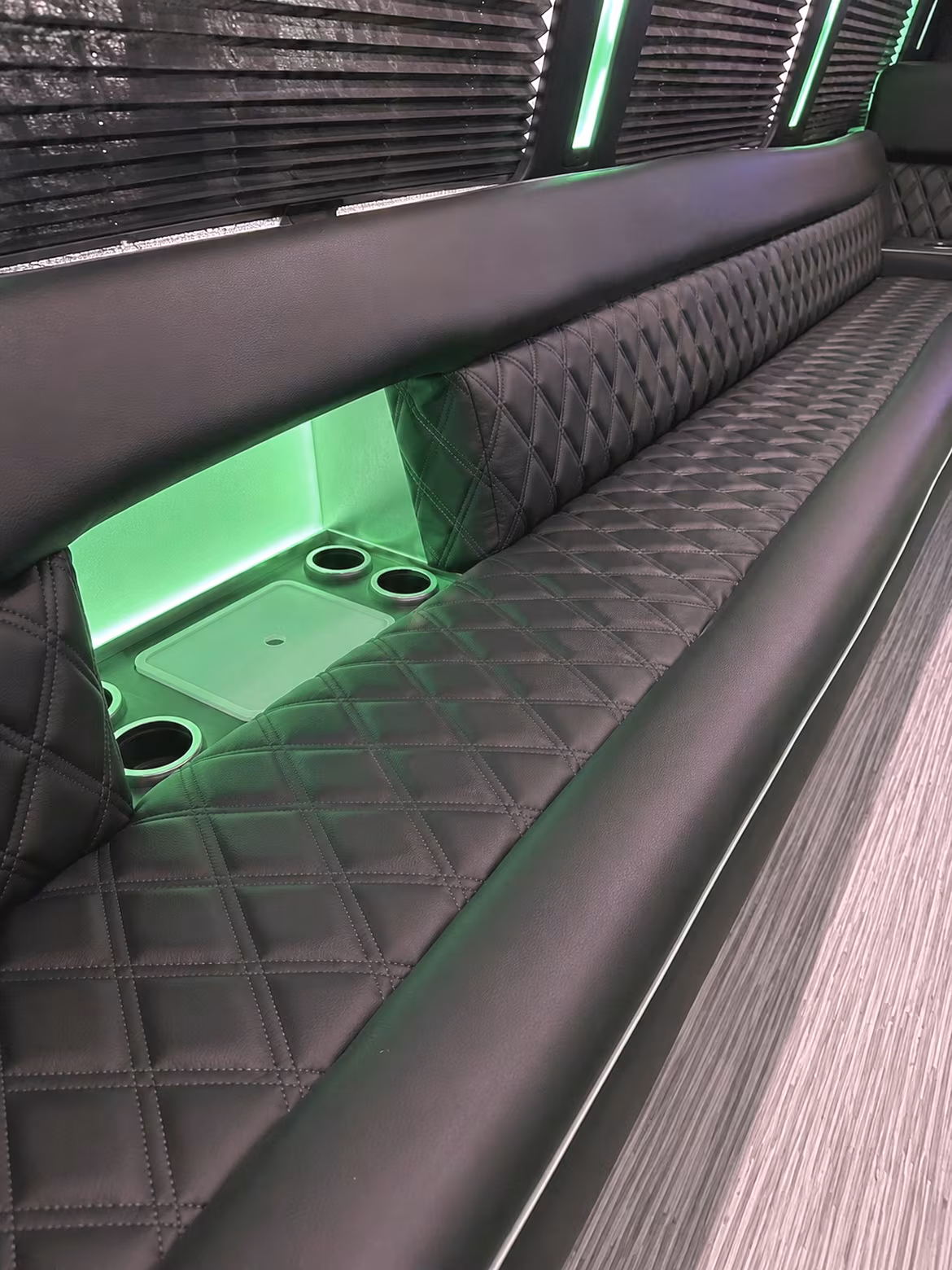 Omaha Prom & Homecoming Transportation onboard seating