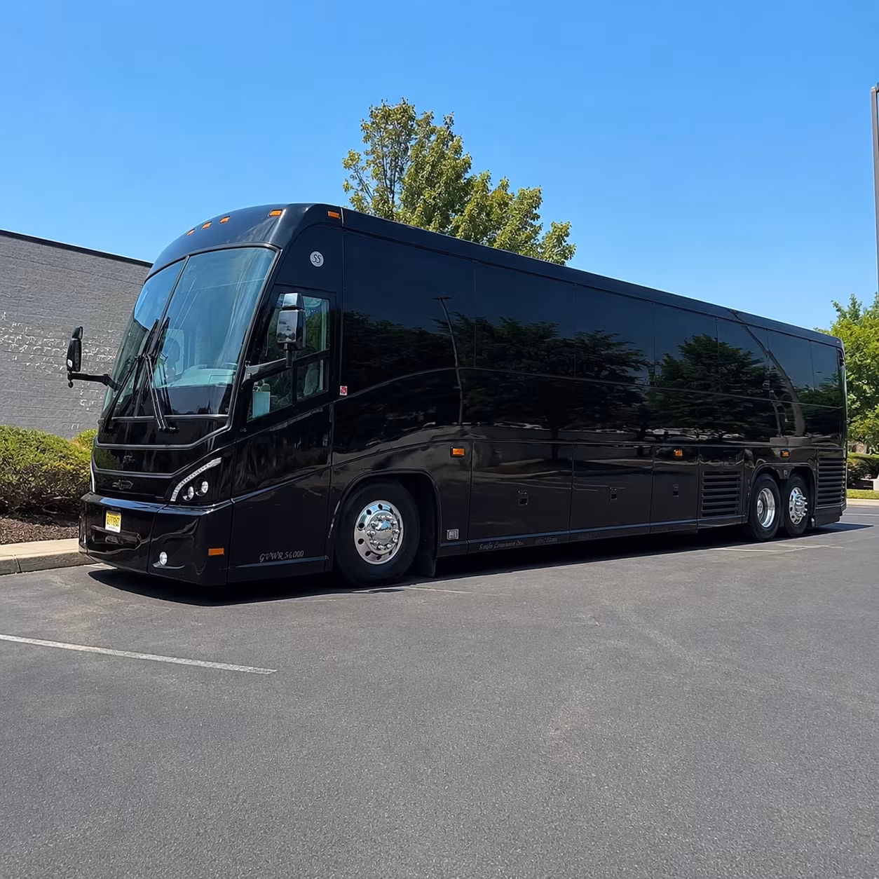 Omaha School Event Transportation party bus exterior