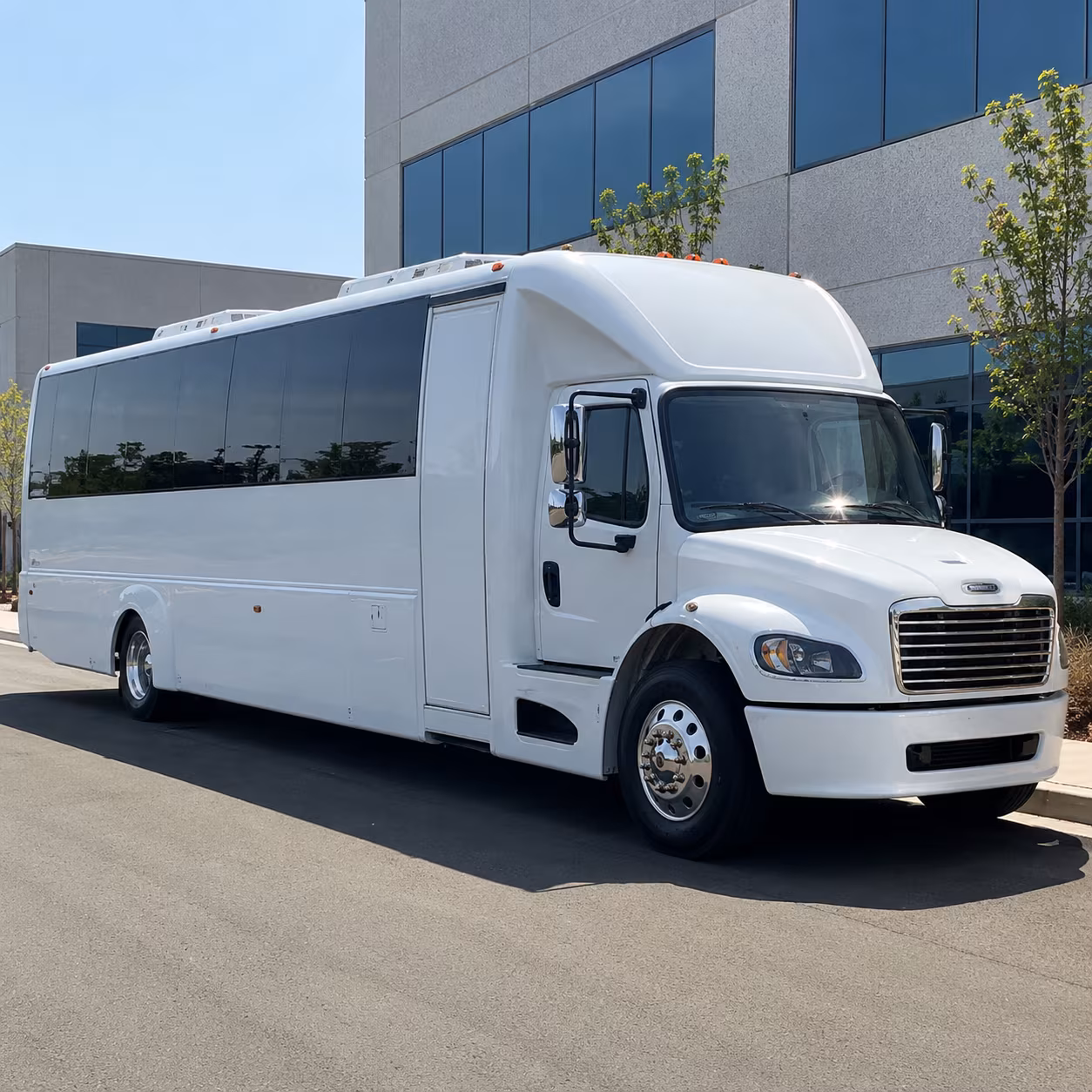 Omaha Sporting Event Transportation party bus interior