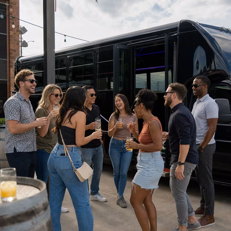 Omaha Winery & Brewery Tour Transportation fleet vehicle